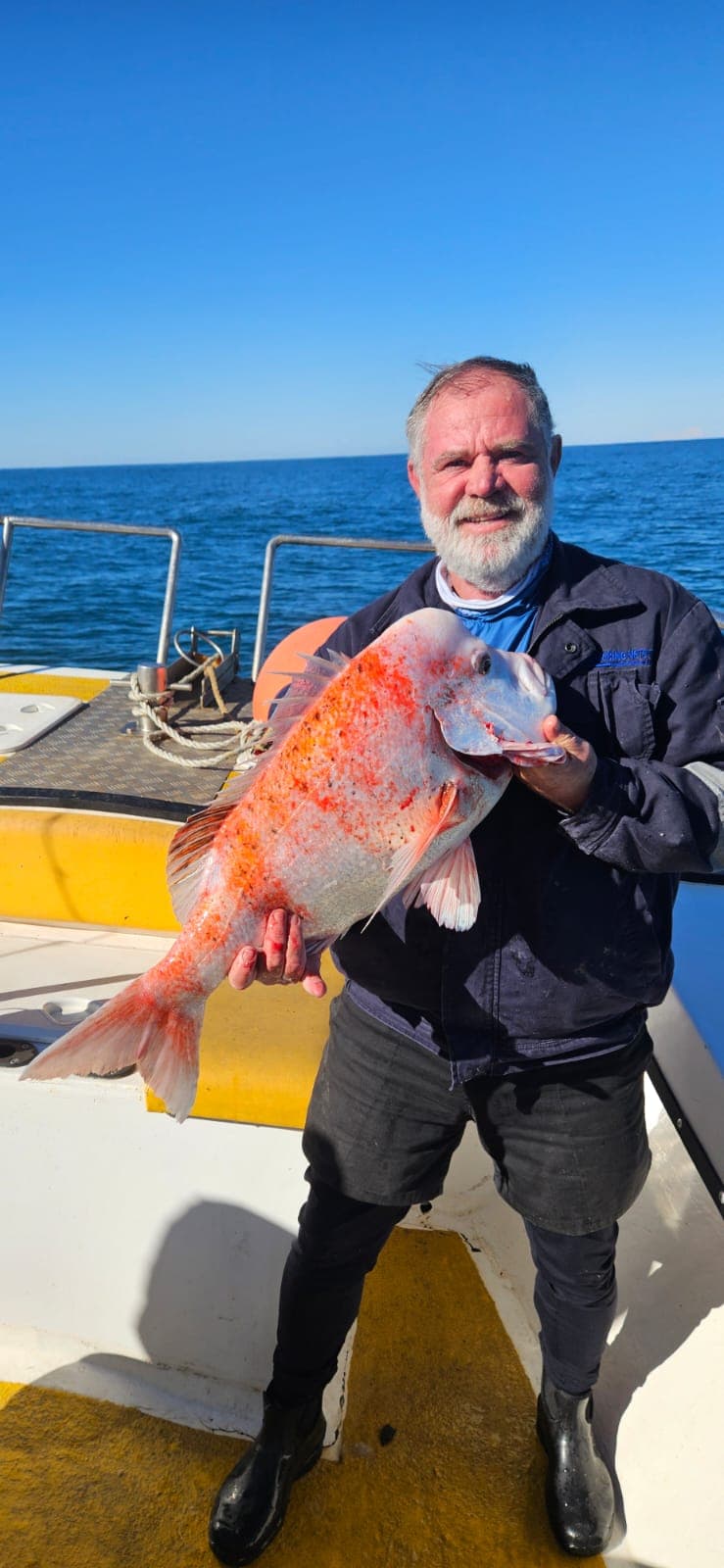 Big silver catch at sunset