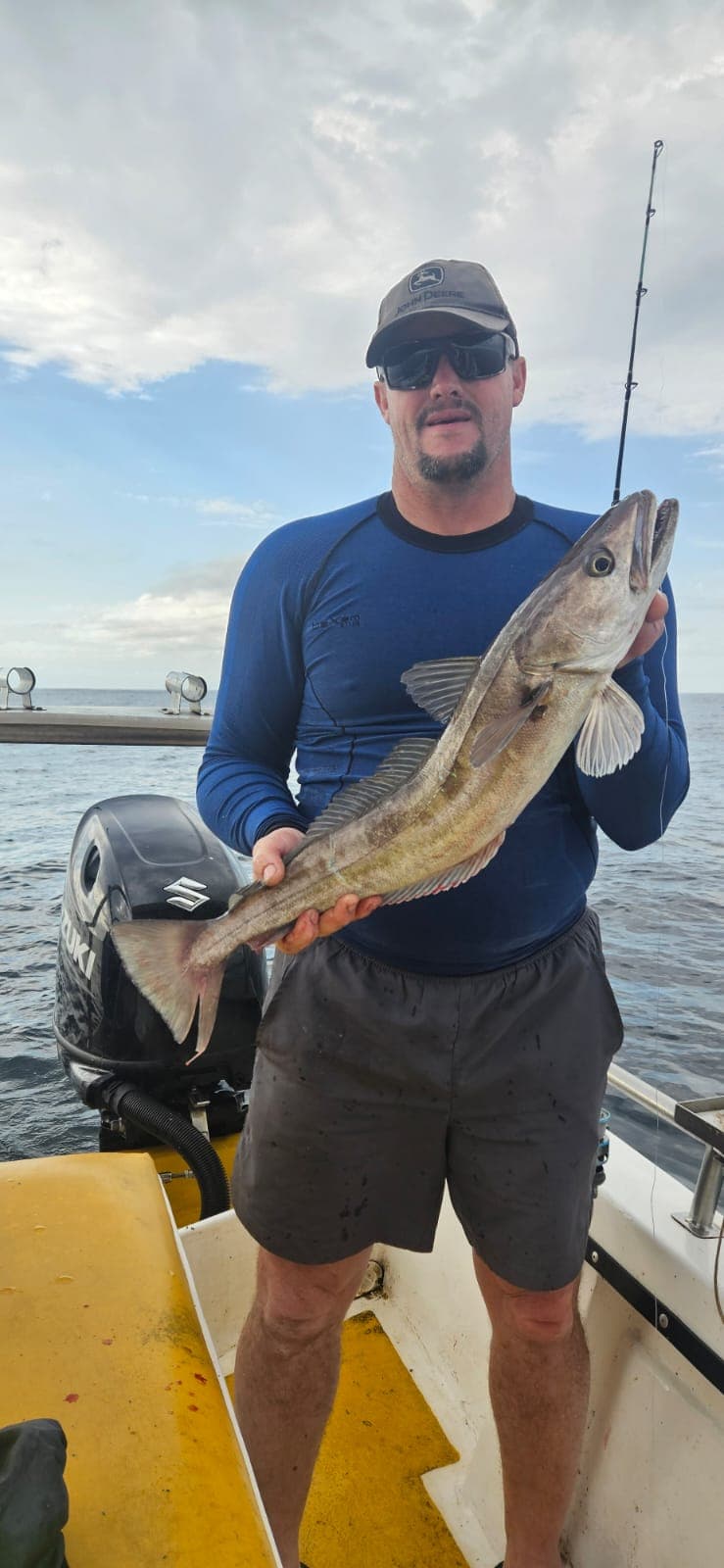 Deep sea fishing catch
