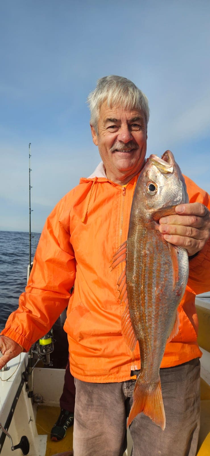 Deep sea fishing catch