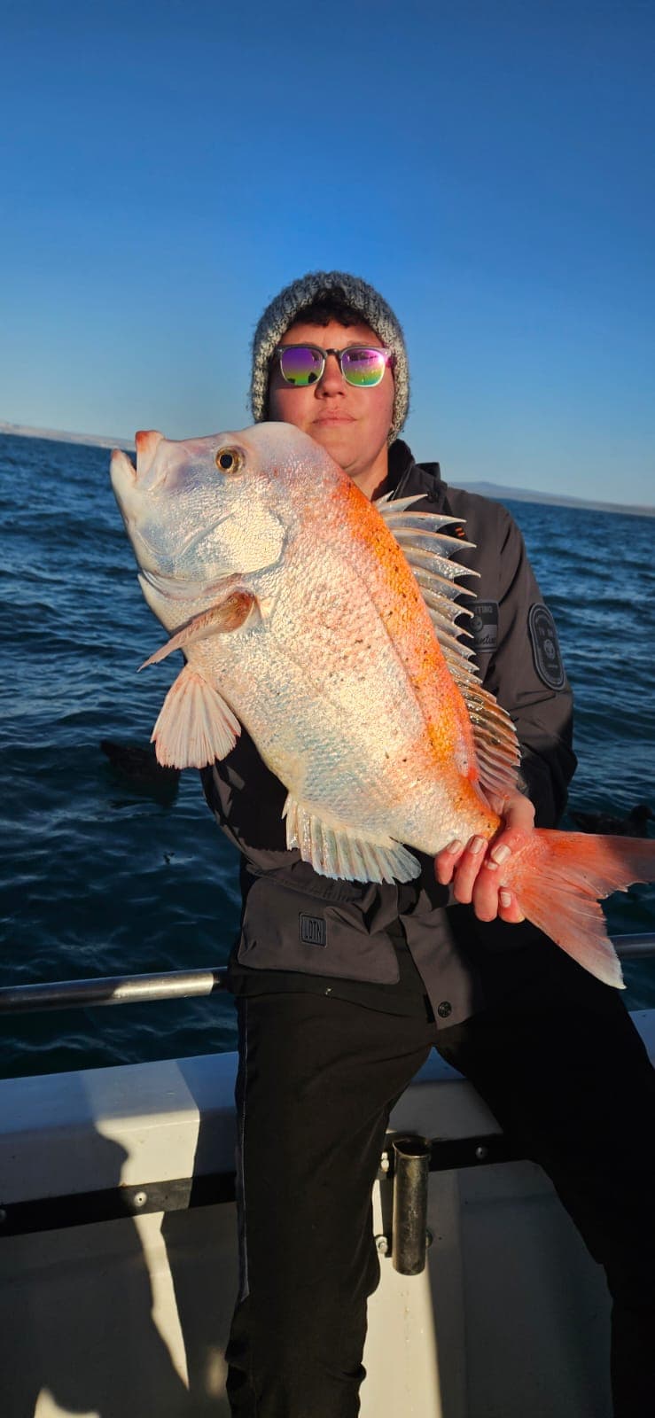 Red fish catch