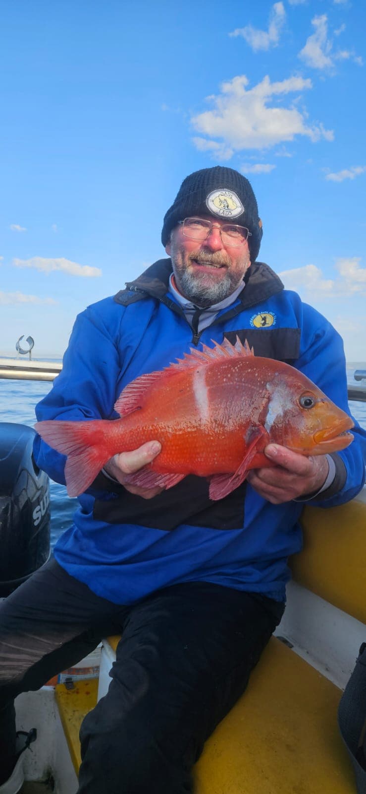 Red fish catch